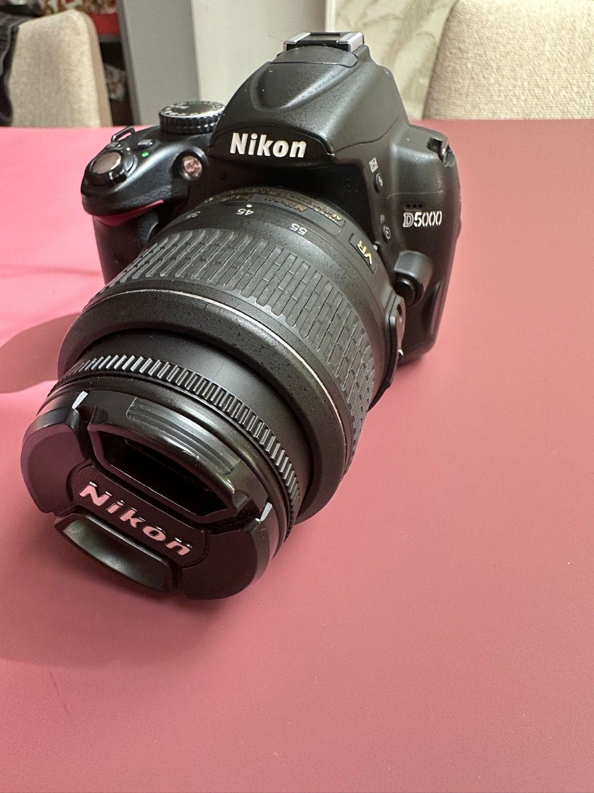 Nikon D5000 Spiegelreflexcamera, Ophalen, Zo goed als nieuw, Nikon