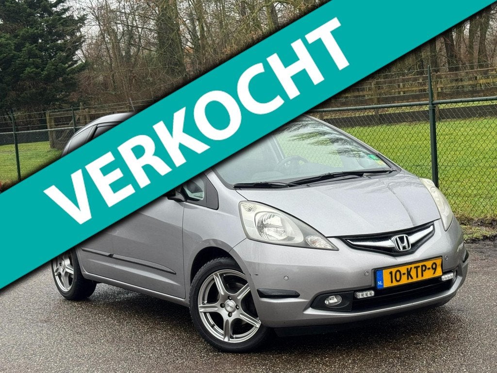 Honda Jazz 1.4 Exclusive /Automaat/Airco/Cruise/Stoelverwarm, Euro 5, 450 kg, Gebruikt, 4 cilinders
