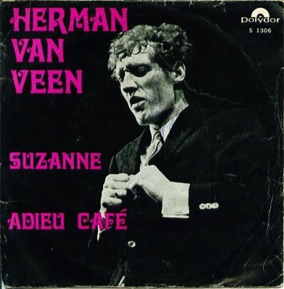Single (1969) Herman van Veen - Suzanne, Ophalen of Verzenden, Gebruikt, Overige formaten, Pop