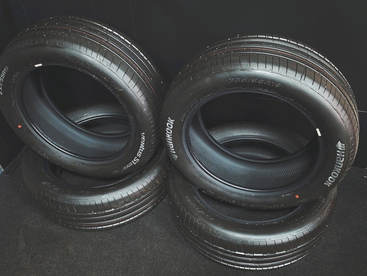 235 55 R19 19 Hankook ventus S1 evo3 zomerbanden, 19 inch, Hankook, Ophalen of Verzenden, 235 mm