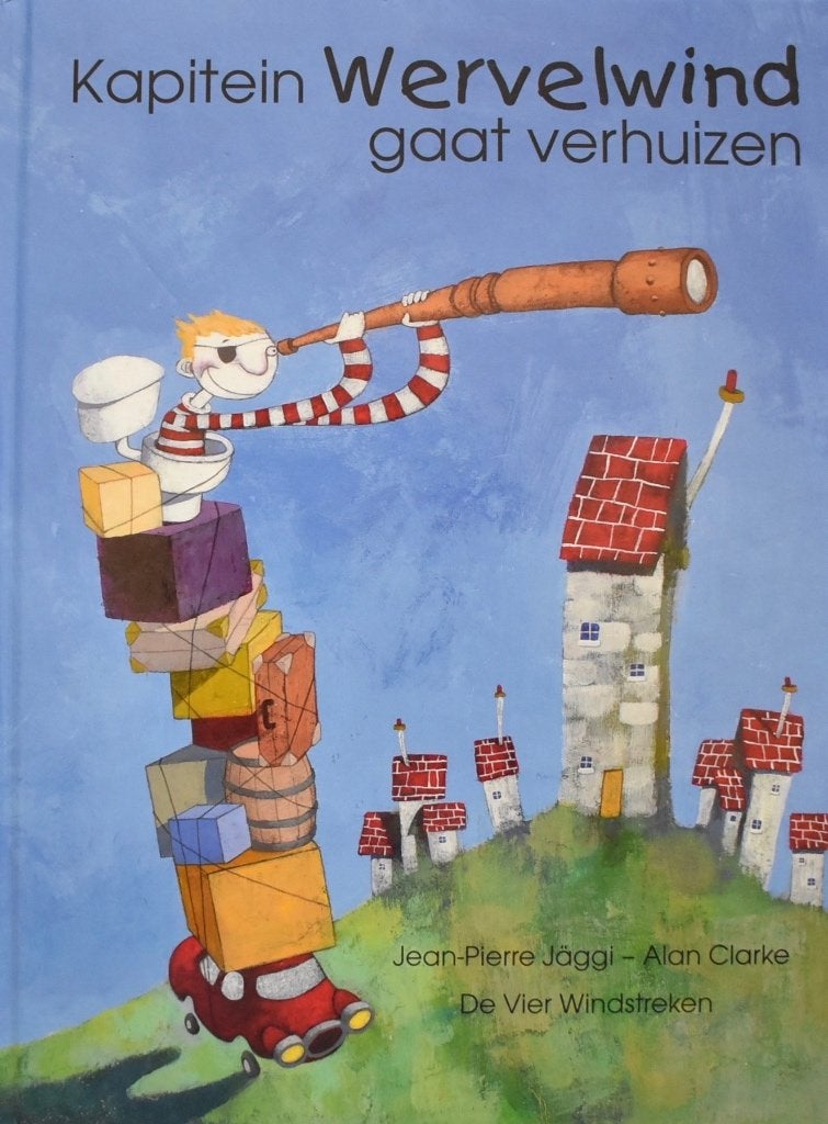 Jean-Pierre Jaggi: Kapitein Wervelwind gaat verhuizen, Fictie algemeen, Jongen of Meisje, Ophalen of Verzenden, Zo goed als nieuw