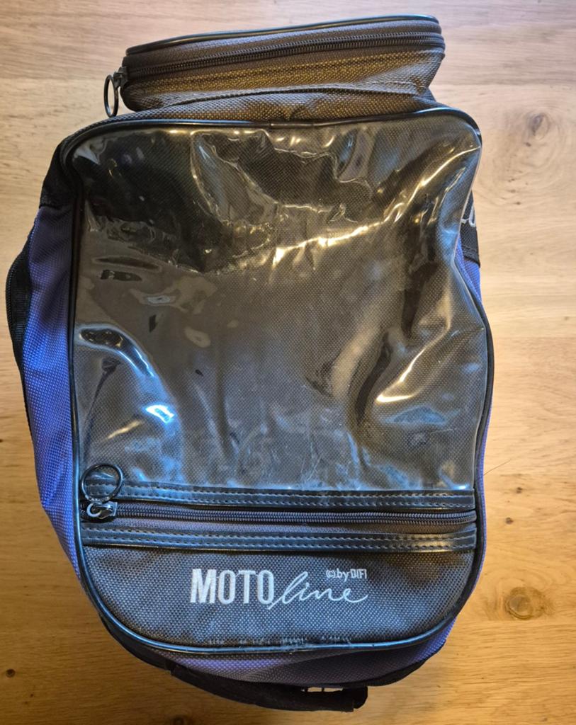 Motoline tanktas/reistas met vergroter, Motoren, Ophalen of Verzenden, Gebruikt