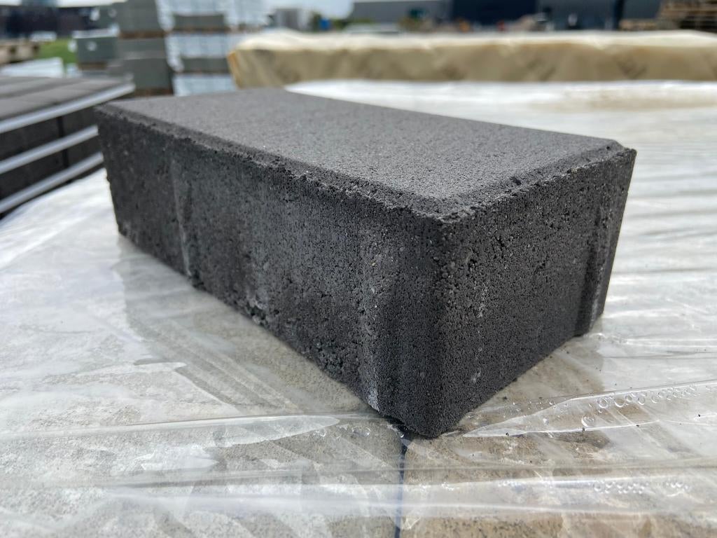 Betonklinker 10x20x6 cm Antraciet - J&W 152, Ophalen, Klinkers, Nieuw, 10 m² of meer