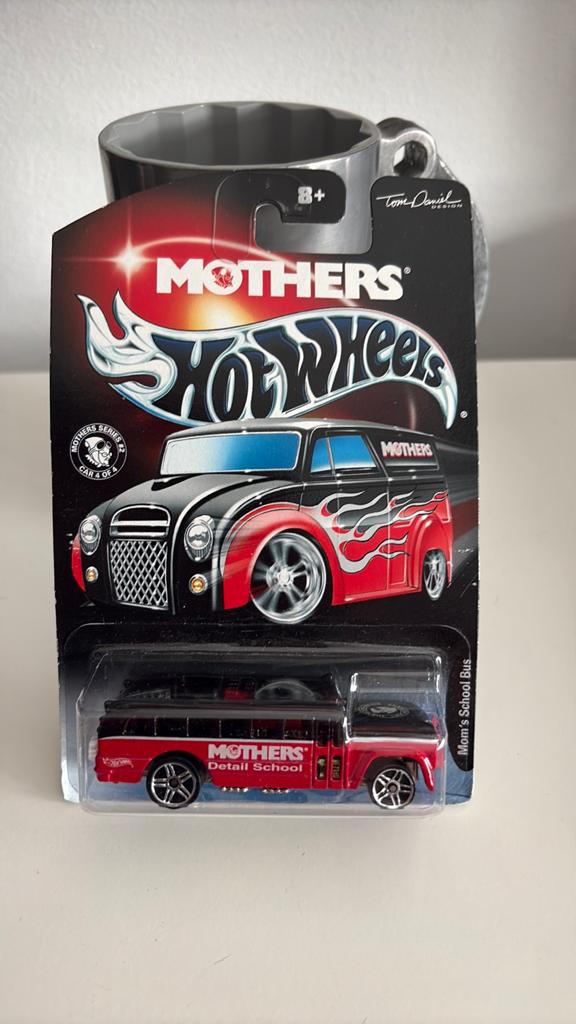 Hot Wheels Mom’s School Bus 1/64, Ophalen of Verzenden, Nieuw, Auto