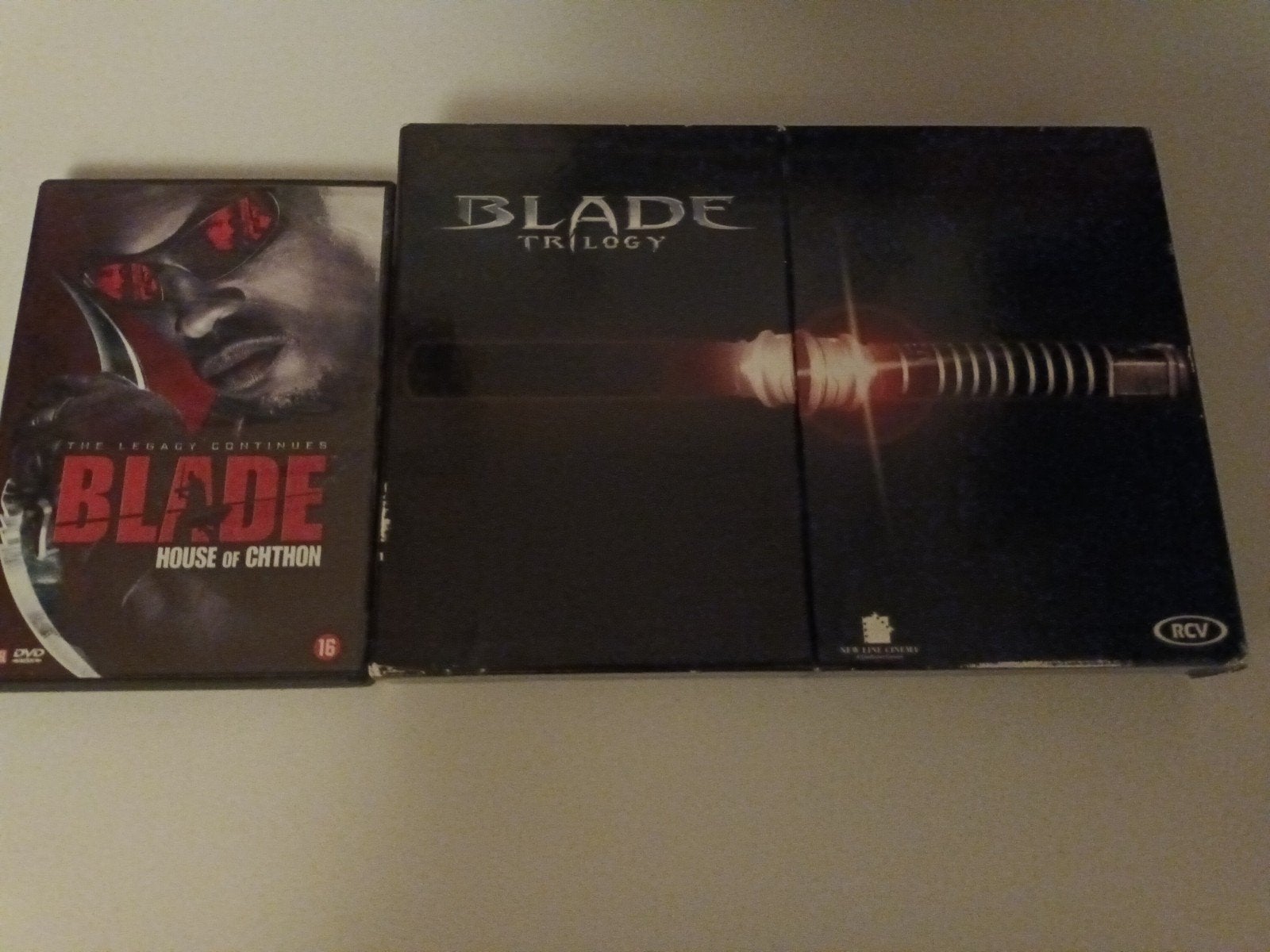 Dvd pakket Blade 1-4, Verzenden, Zo goed als nieuw, Rock en Metal, 1 bandje