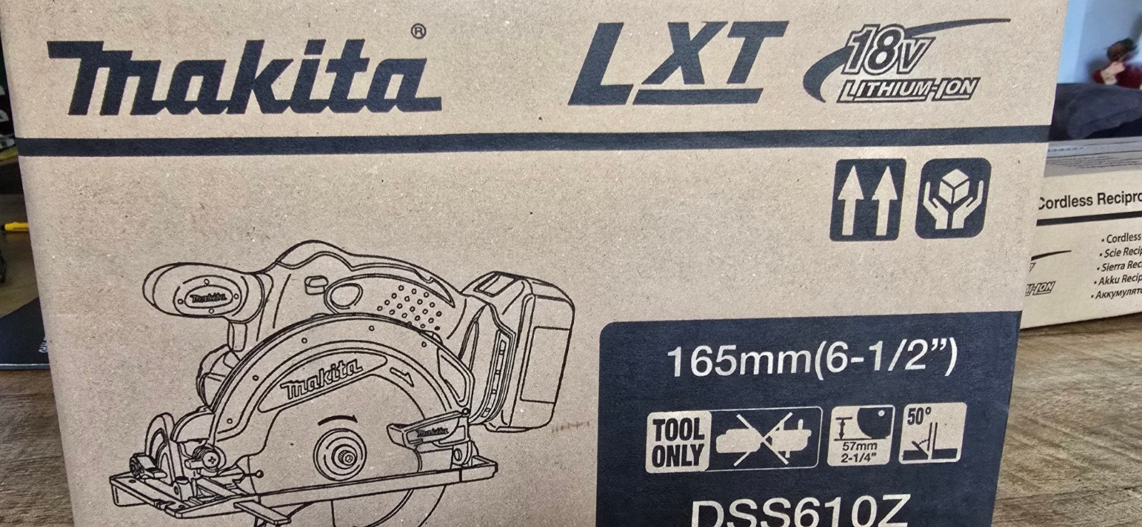 Makita cirkel zaag 165 mm, Doe-het-zelf en Verbouw, Overige typen, Nieuw, Ophalen of Verzenden, Makita