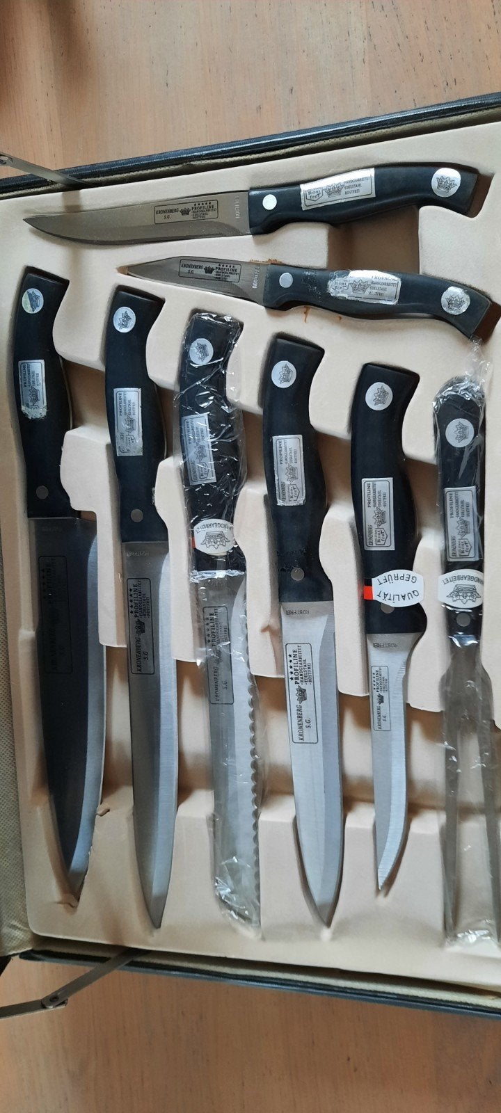 Kronenberg Messenset - Nieuw in Koffer, Ophalen