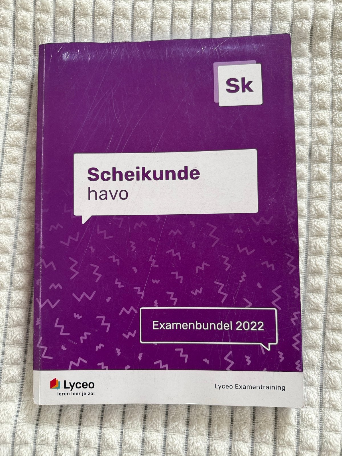 Examenbundel Scheikunde Havo 2022 - Lyceo Examentraining, Boeken, Ophalen of Verzenden, Beta, Zo goed als nieuw, HBO