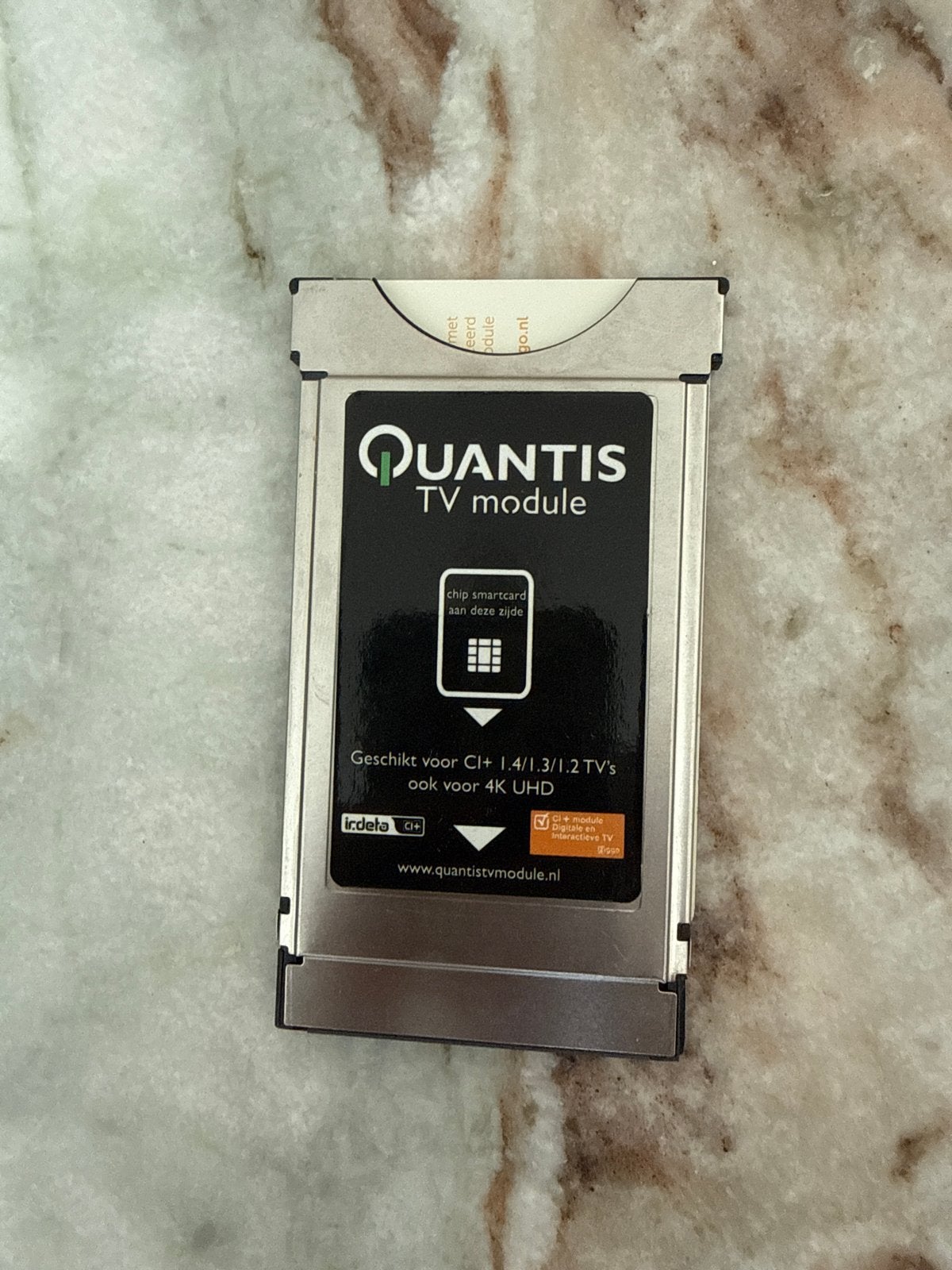 Quantis TV Module CI+ 4K UHD Irdeto DVB CI & CI Plus, Ophalen of Verzenden, Zo goed als nieuw, Decoder