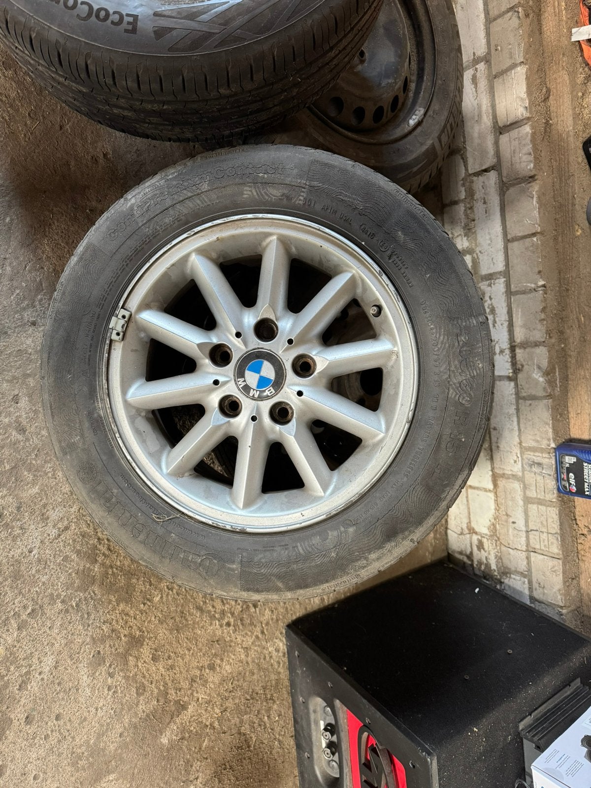 Bmw e36 Style 41 wielset met zomerbanden, Ophalen, BMW