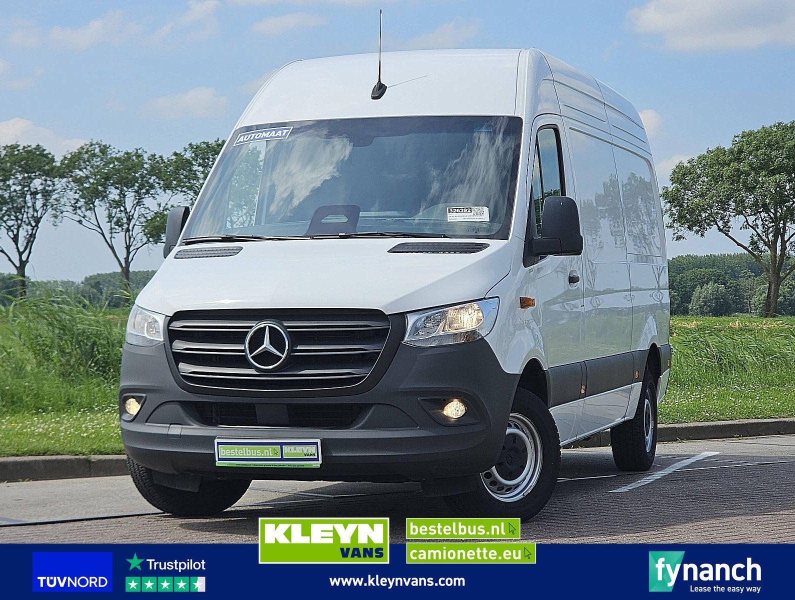 MERCEDES-BENZ SPRINTER 317 l2h2 mbux rwd euro6!, Automaat, Achterwielaandrijving, Gebruikt, Euro 6