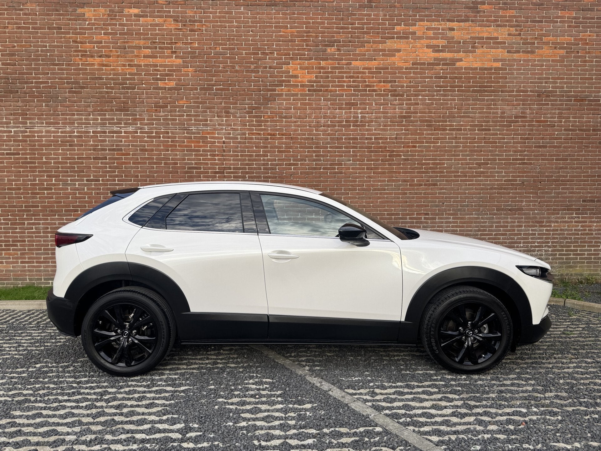 Mazda CX-30 2.0 e-SkyActiv-X 186 M Hybrid Homura NAVI | APPL, Voorwielaandrijving, Stof, Gebruikt, Overige brandstoffen