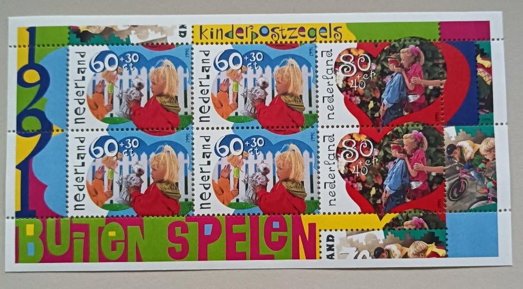 Nederland 1991 1486 blok, Ophalen of Verzenden, Na 1940, Postfris