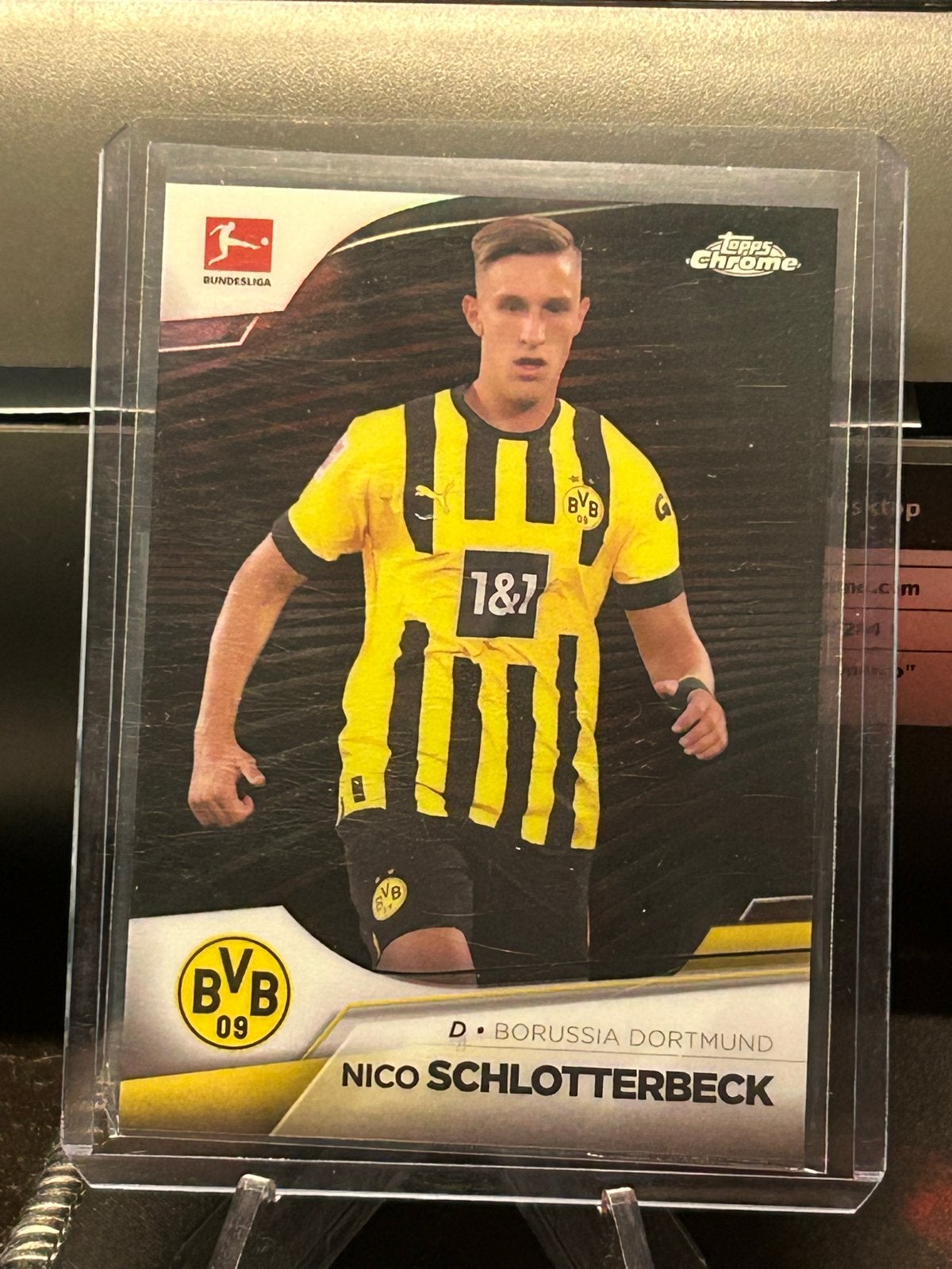 Nico Schlotterbeck Topps Chrome Bundesliga 08/10, Ophalen of Verzenden, Zo goed als nieuw, Buitenlandse clubs, Spelerskaart