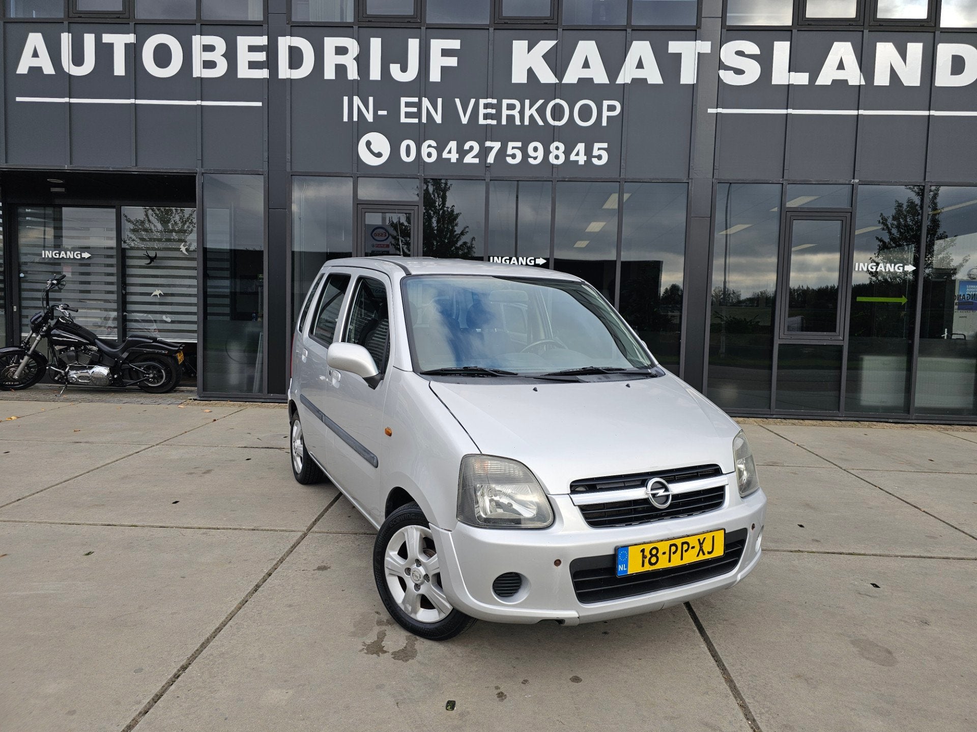 Opel Agila 1.2-16V Maxx - Electr Ramen - Stuurbekr -, Auto's, Voorwielaandrijving, Stof, Zwart, Elektrische ramen