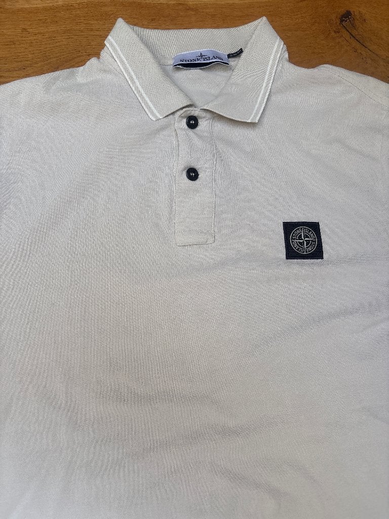 Polo Stone Island, Kleding | Heren, Polo's, Ophalen, Maat 56/58 (XL), Stone Island, Grijs