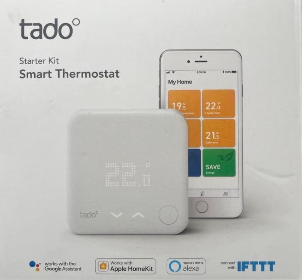 Tado Slimme Thermostaat Starter Kit V3+ (Nieuw), Verzenden, Slimme thermostaat, Nieuw