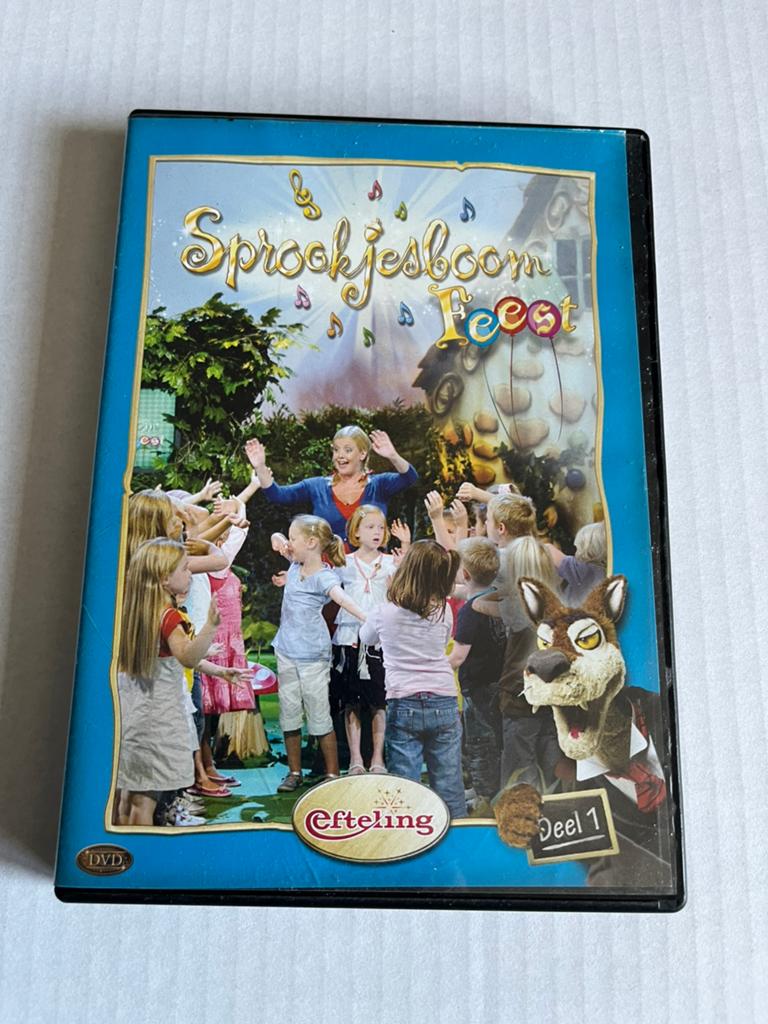 Sprookjesboom Feest Deel 1 DVD Efteling, Cd's en Dvd's, Dvd's | Kinderen en Jeugd, Gebruikt, Alle leeftijden, Overige genres, Ophalen of Verzenden