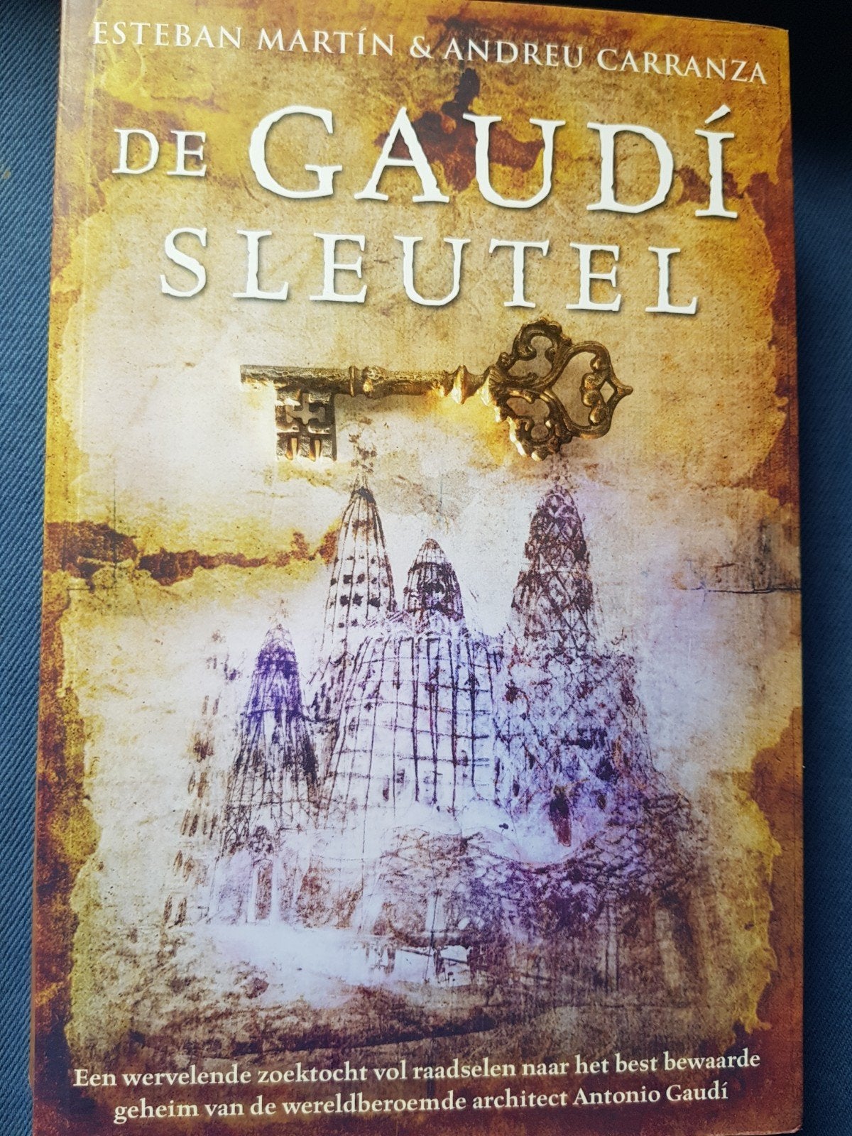 De Gaudí sleutel, Boeken, Verzenden, Zo goed als nieuw, Esteban Martin & Andreu Carranza
