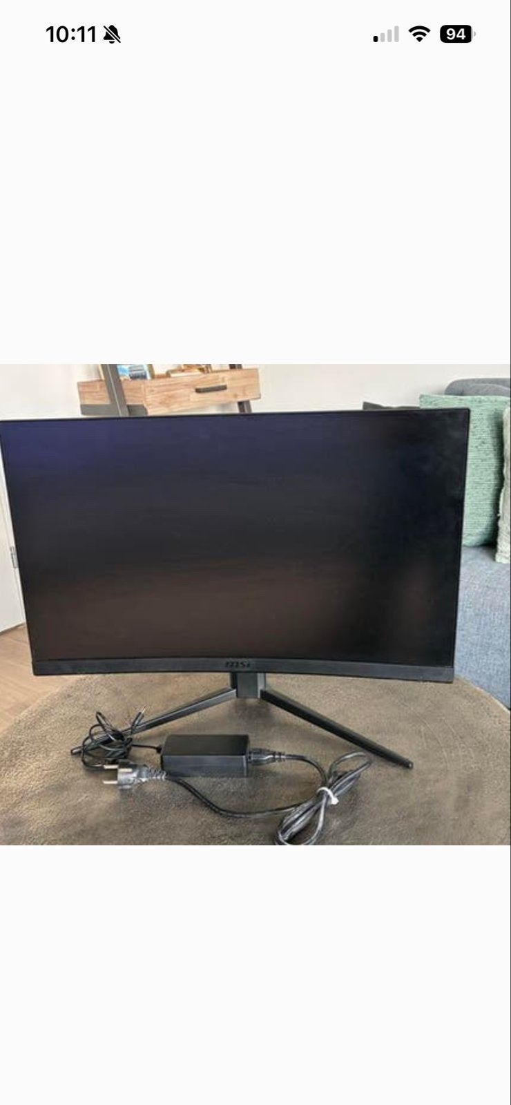 MSI Optix G27C4 Curved Gaming Monitor, Computers en Software, Monitoren, Ophalen, Zo goed als nieuw, Curved, Gaming