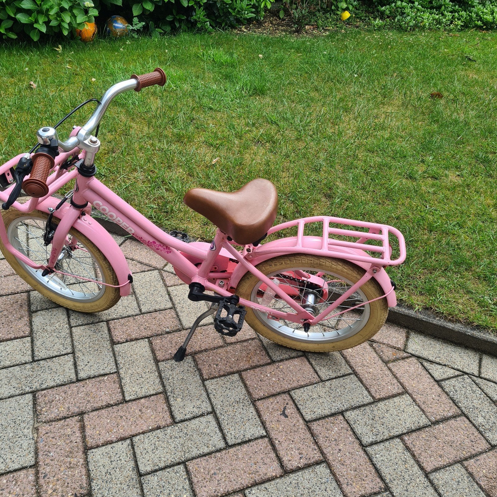 Mooie popal Cooper 16 inch meisjesfiets, Fietsen en Brommers, Ophalen of Verzenden, Gebruikt, 16 inch