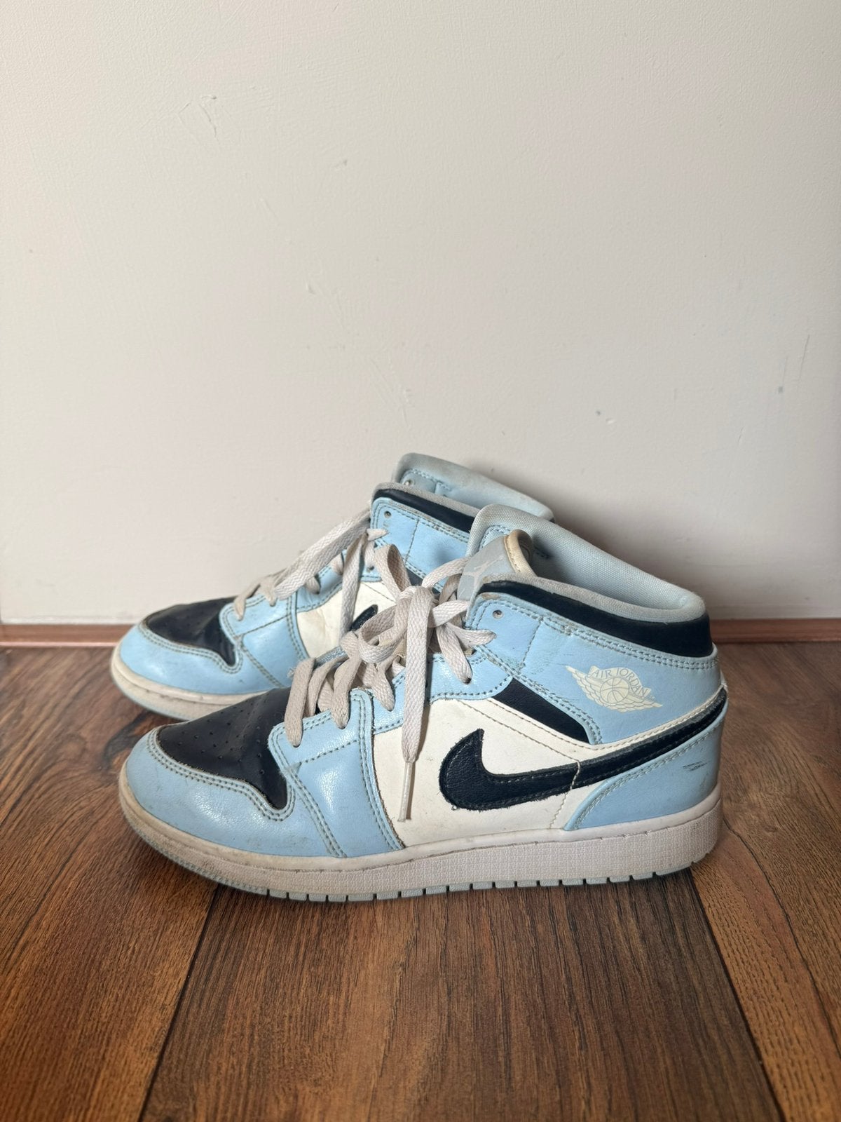 Baby blauwe Nike Air Jordan sneakers in maat 38,5., Kinderen en Baby's, Kinderkleding | Schoenen en Sokken, Jongen of Meisje, Schoenen