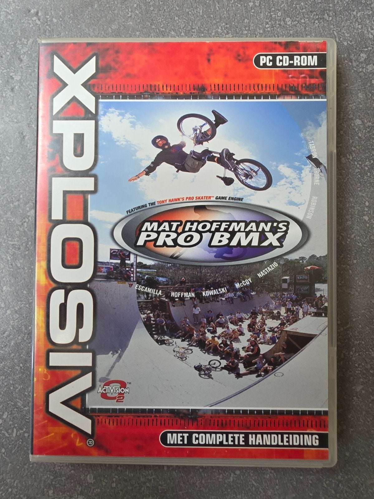 Pc game Matt Hoffman's Pro BMX

Game in een goede staat

Wor, Online, 1 speler, Ophalen of Verzenden, Zo goed als nieuw
