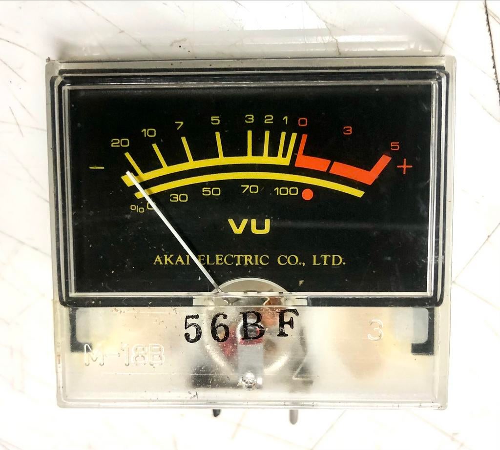 Akai VU meters onbeschadigd, Audio, Tv en Foto, Bandrecorders, Ophalen of Verzenden