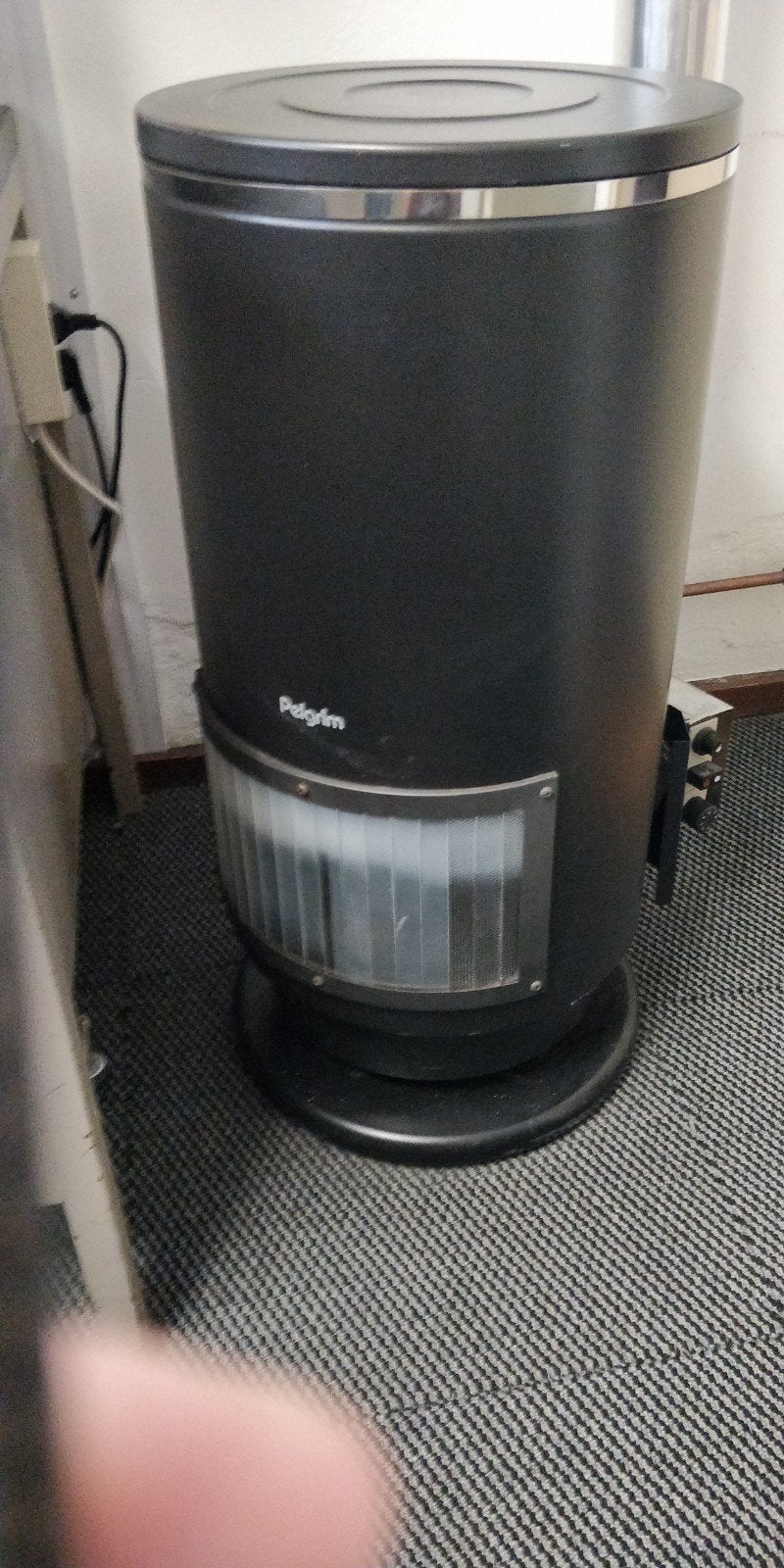 Te koop Pelgrim gaskachel met aluminium pijpen., Ophalen, Gebruikt, Gas, Gaskachel