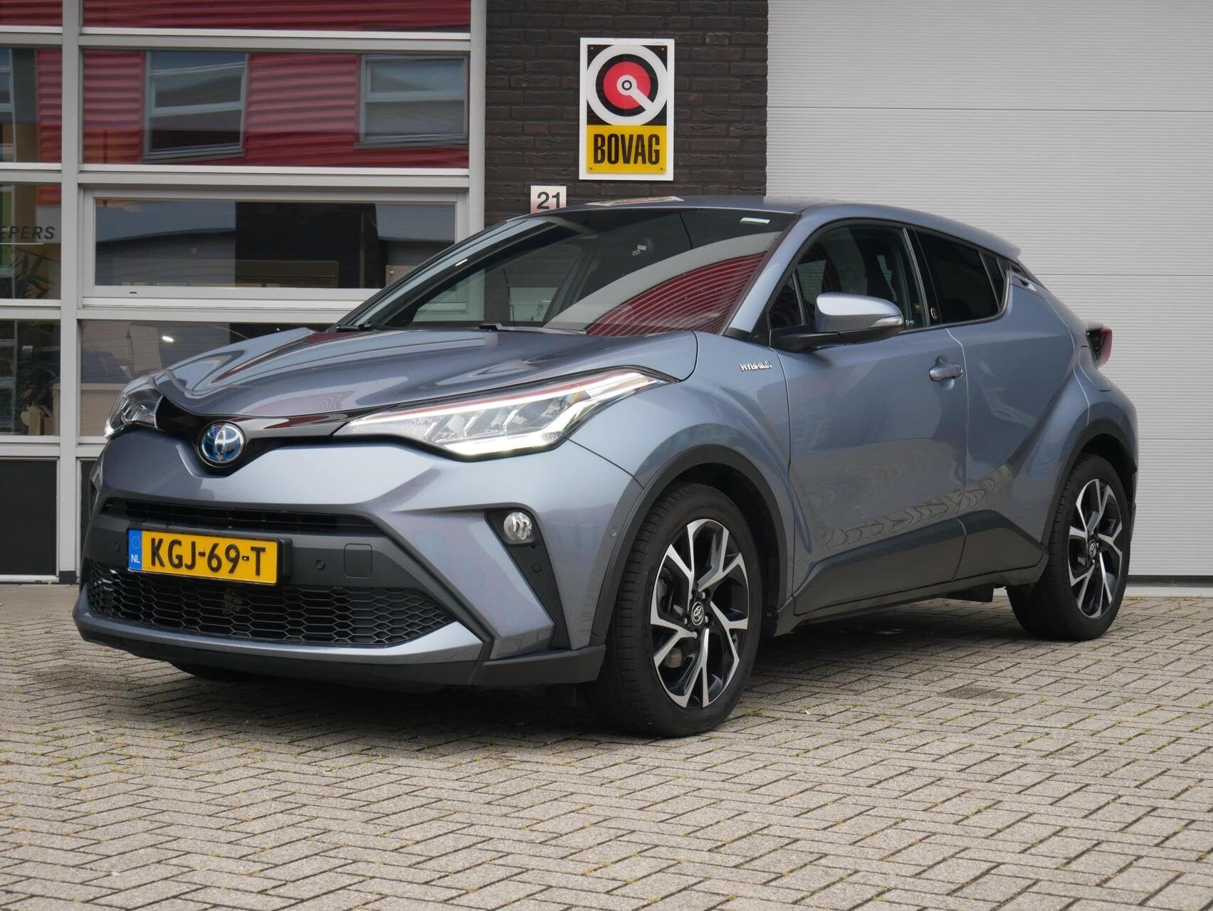 Toyota C-HR 2.0 Hybrid Style Camera| Stoelverw| ACC| Dealer, Auto's, Stof, Bedrijf, 19 km/l, Hybride Elektrisch/Benzine