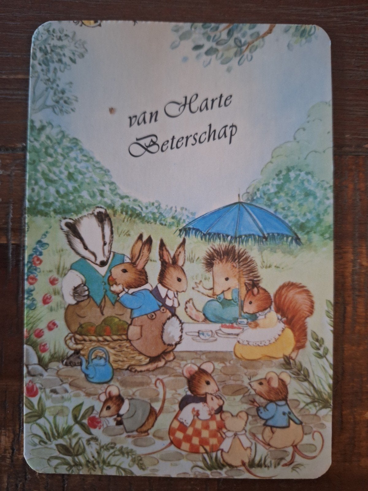 Vintage Ansichtkaart - Beatrix Potter, Ophalen of Verzenden, Gelopen, Kinderen