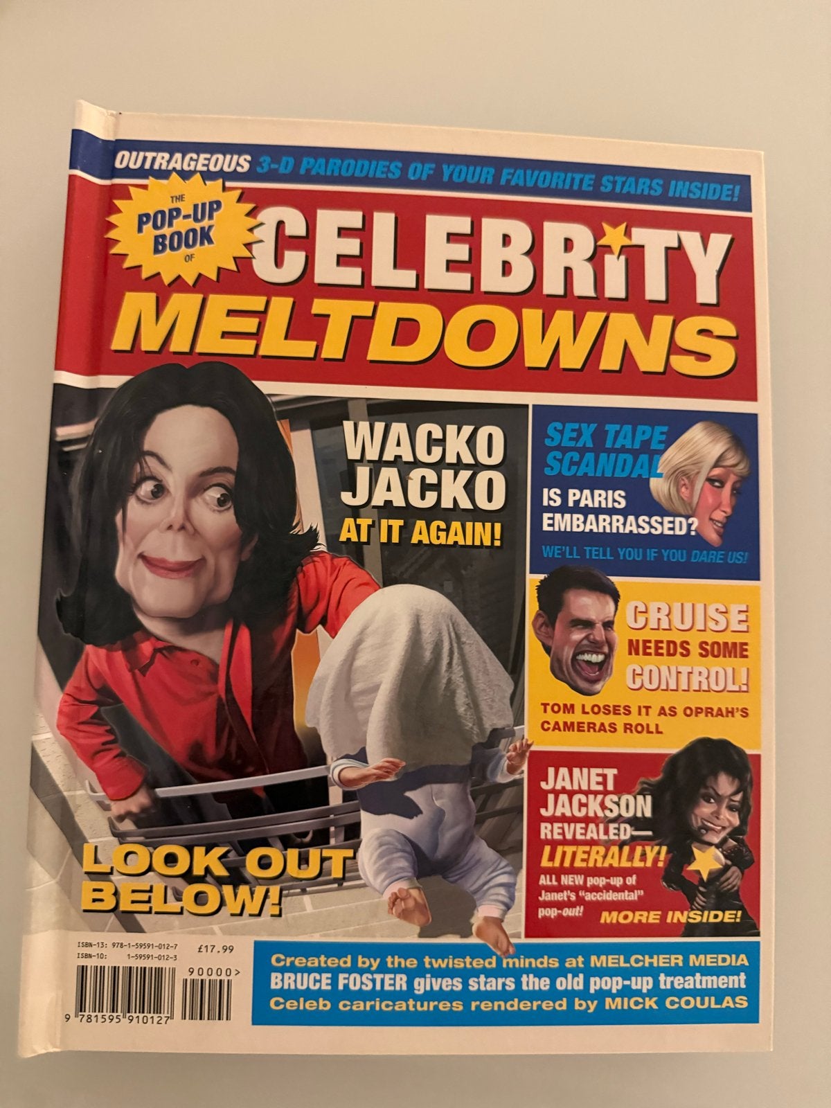 The Pop-Up Book of Celebrity Meltdowns - 3D Parodie, Boeken, Ophalen of Verzenden, Zo goed als nieuw