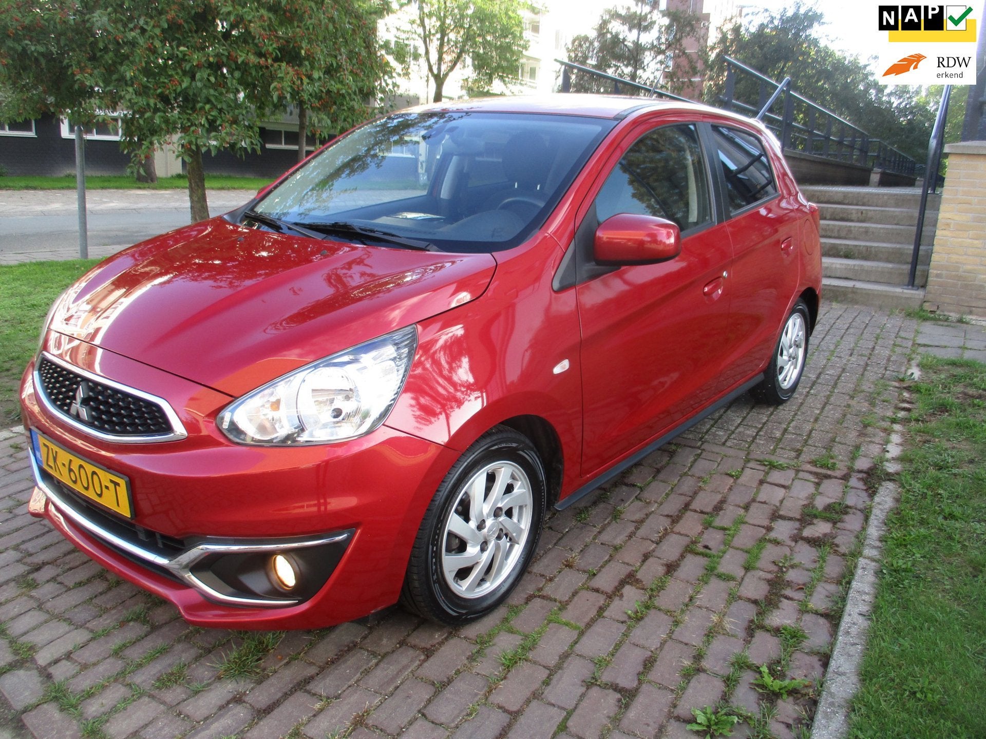 Mitsubishi Space Star 1.0 Active//KM ORG GEEN INPORT AUTO//N, Auto's, Voorwielaandrijving, Dealer onderhouden, Gebruikt, Euro 6
