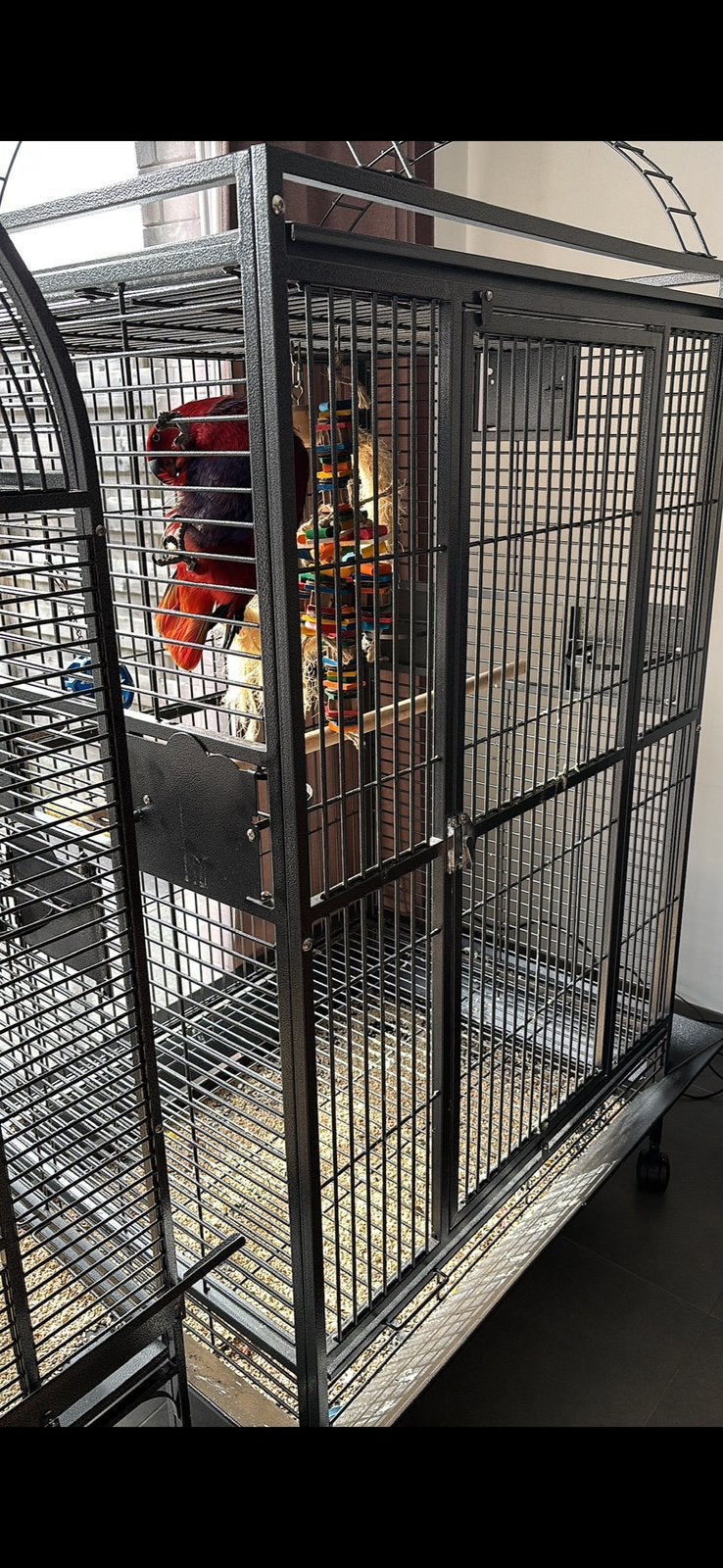 (Montana) Vogelkooi te koop, Ophalen, Zo goed als nieuw, Metaal, Vogelkooi