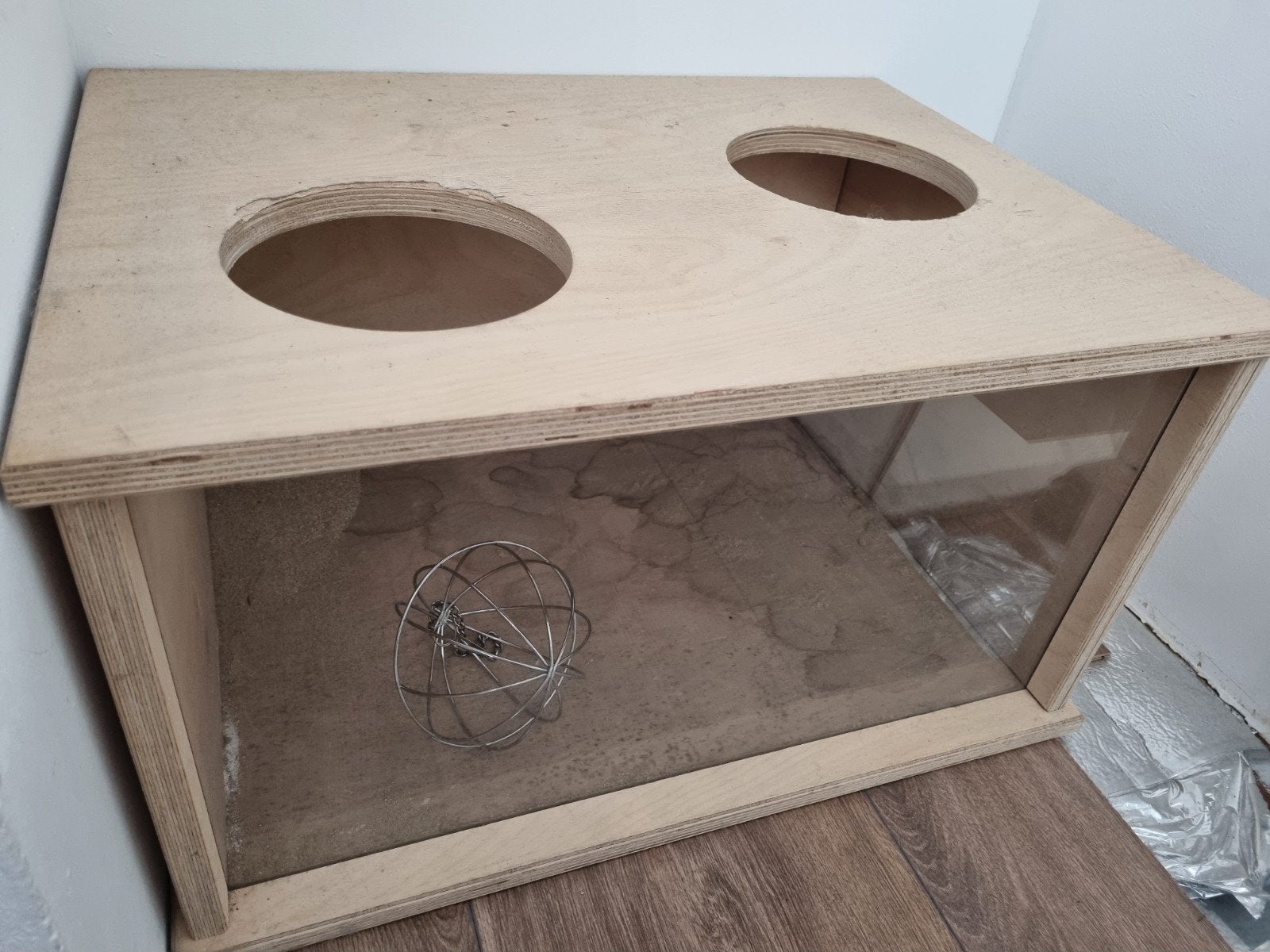 Speel(zand)bak voor konijnen, Dieren en Toebehoren, Gebruikt, Overige typen, Minder dan 75 cm, Konijn