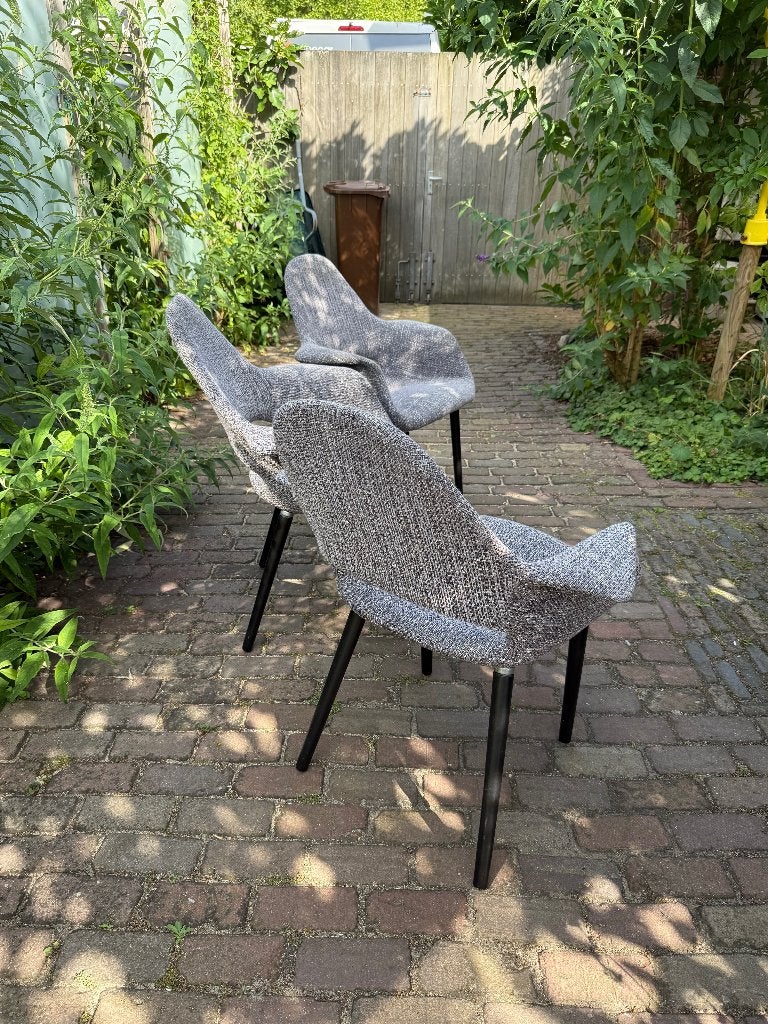 3x Organic Chair Eames Vitra Saarinnen, Ophalen, Gebruikt, Drie, Hout