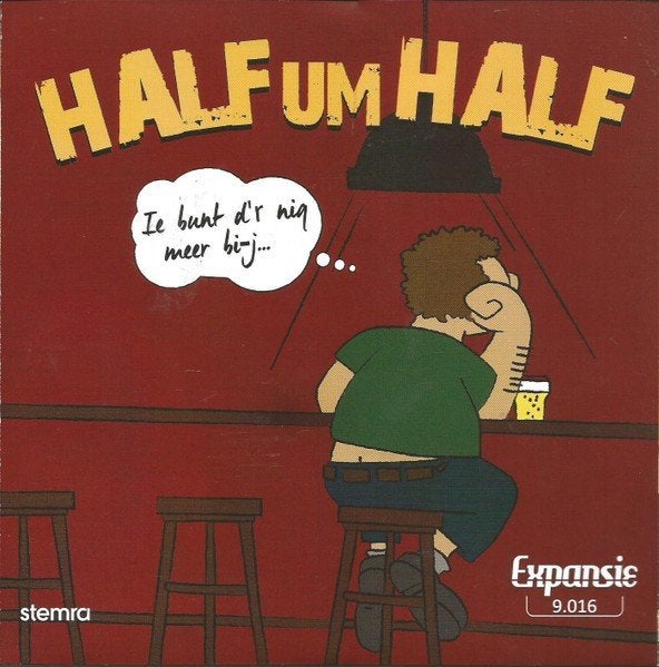 Nieuwpersing vinylsingle half um half '19 gezocht, Ophalen of Verzenden, Zo goed als nieuw, Overige formaten, Levenslied of Smartlap