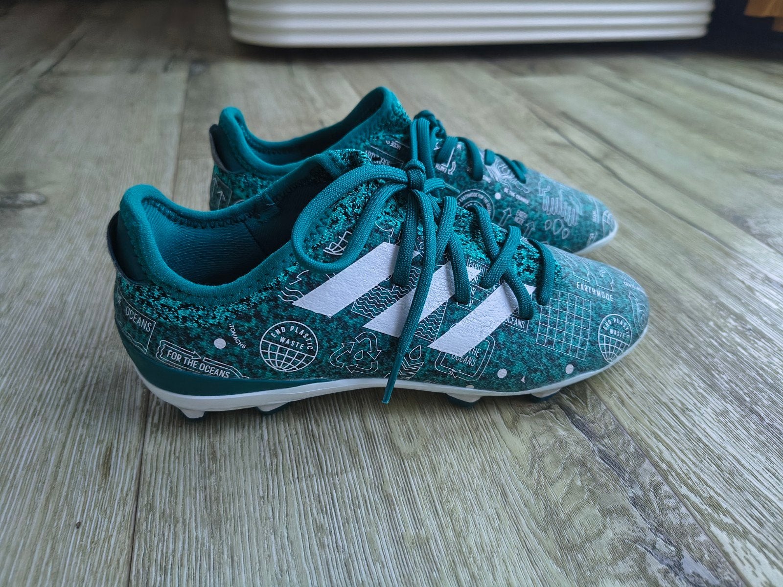 Duurzame blauwe Adidas Gamemode Knit FG voetbalschoenen, 36., Maat XS of kleiner, Onb, Schoenen, Ophalen of Verzenden