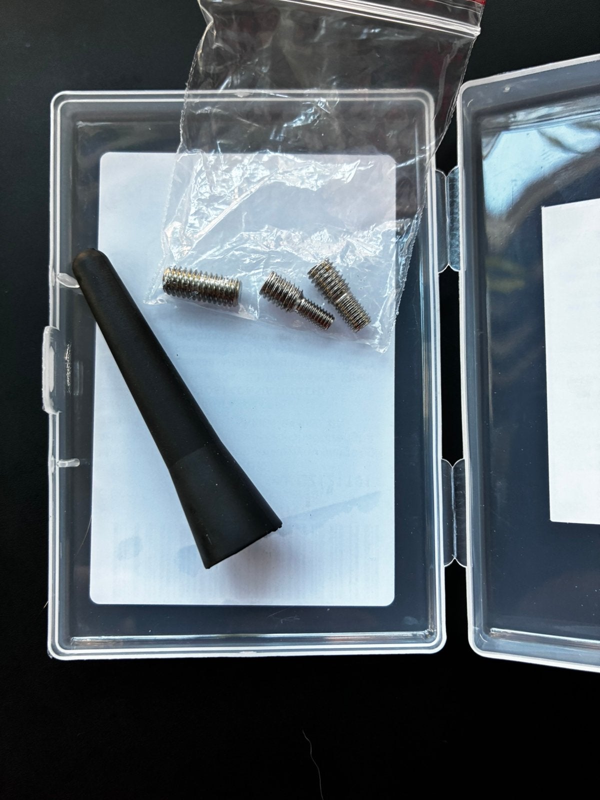 Korte sportantenne auto Universeel Nieuw!, Verzenden, Nieuw