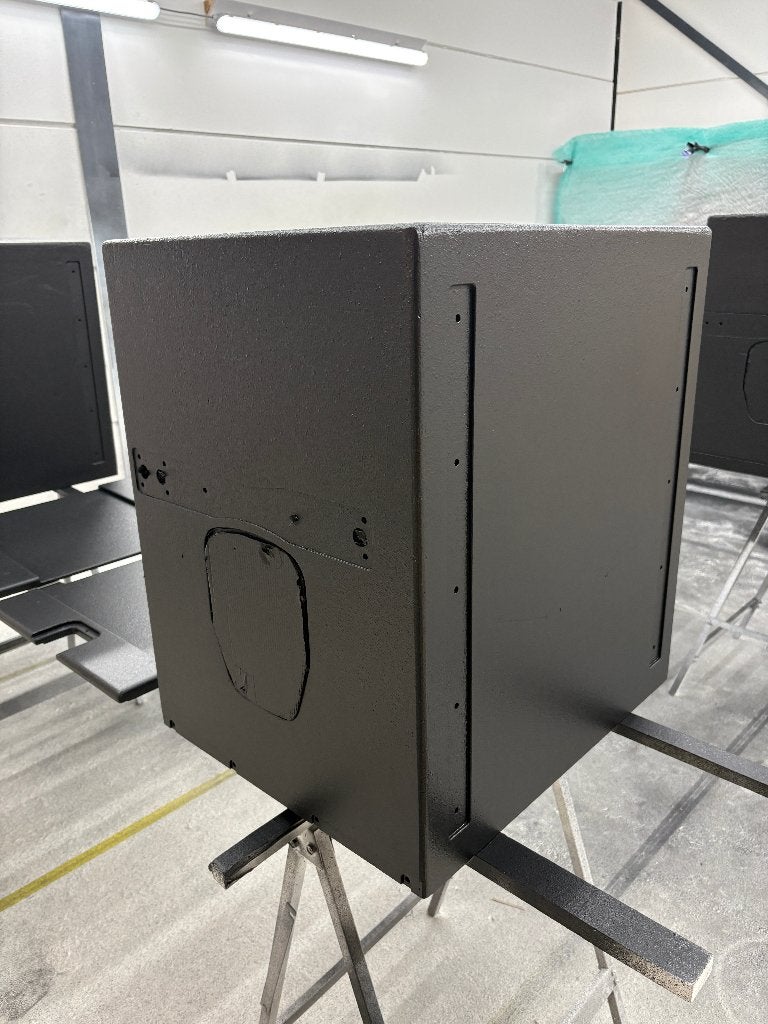 Speakers laten overspuiten met Warnex structuurverf, Overige typen, Nieuw, Ophalen, 150 watt of meer