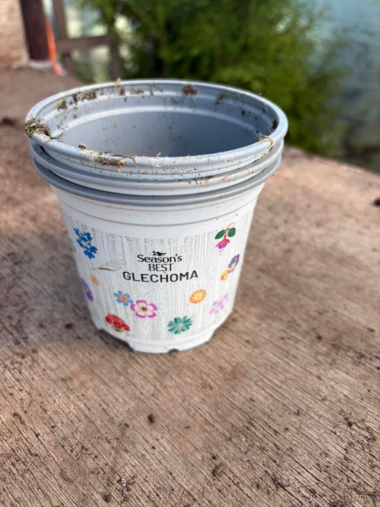 Kweekpotjes partij 10,5 cm, Tuin en Terras, Ophalen, Rond, Zo goed als nieuw, Aardewerk