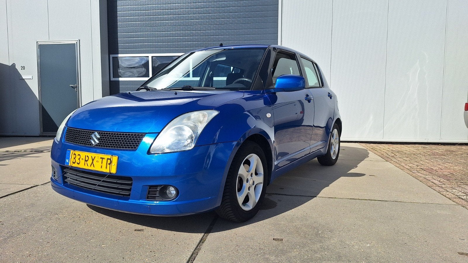 Suzuki Swift 1.3 5D 2005 Blauw, Auto's, Voorwielaandrijving, 40 €/maand, 965 kg, Swift