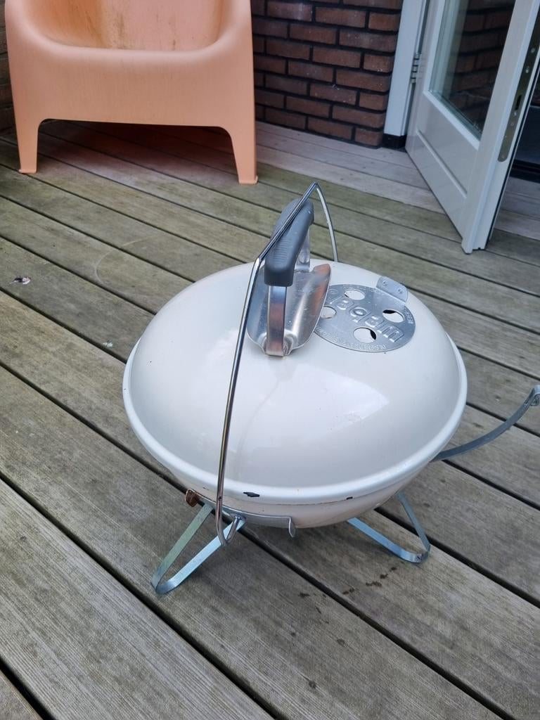 Compacte Weber Go-Anywhere Houtskoolbarbecue, Ophalen of Verzenden, Gebruikt, Weber