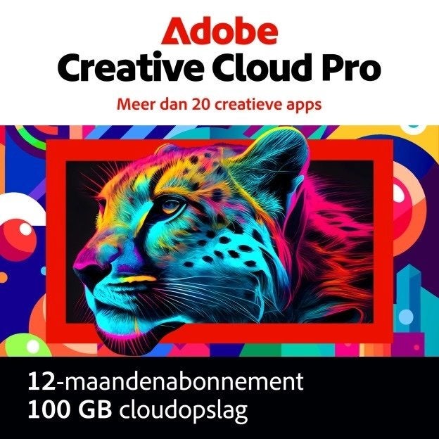 Foto 2 van Adobe Creative Cloud Pro — Alle Apps — 12 maanden - Factuur