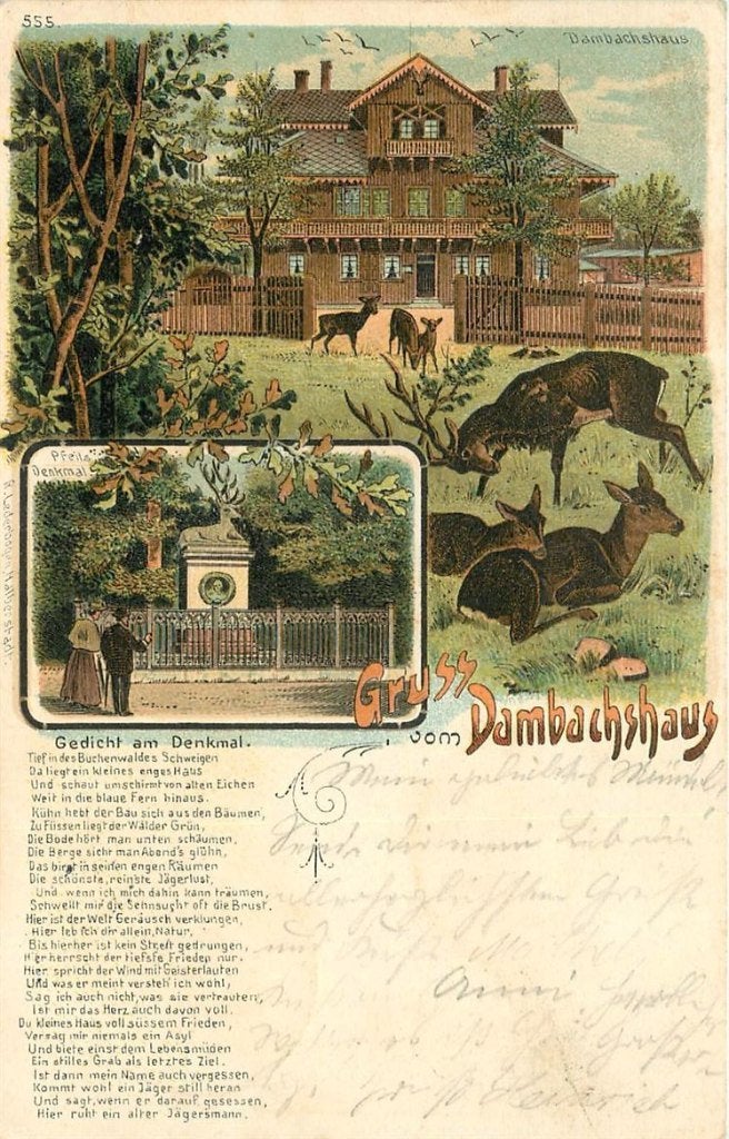379-021-017 Dambachhaus Thale, Verzenden, Voor 1920, Duitsland