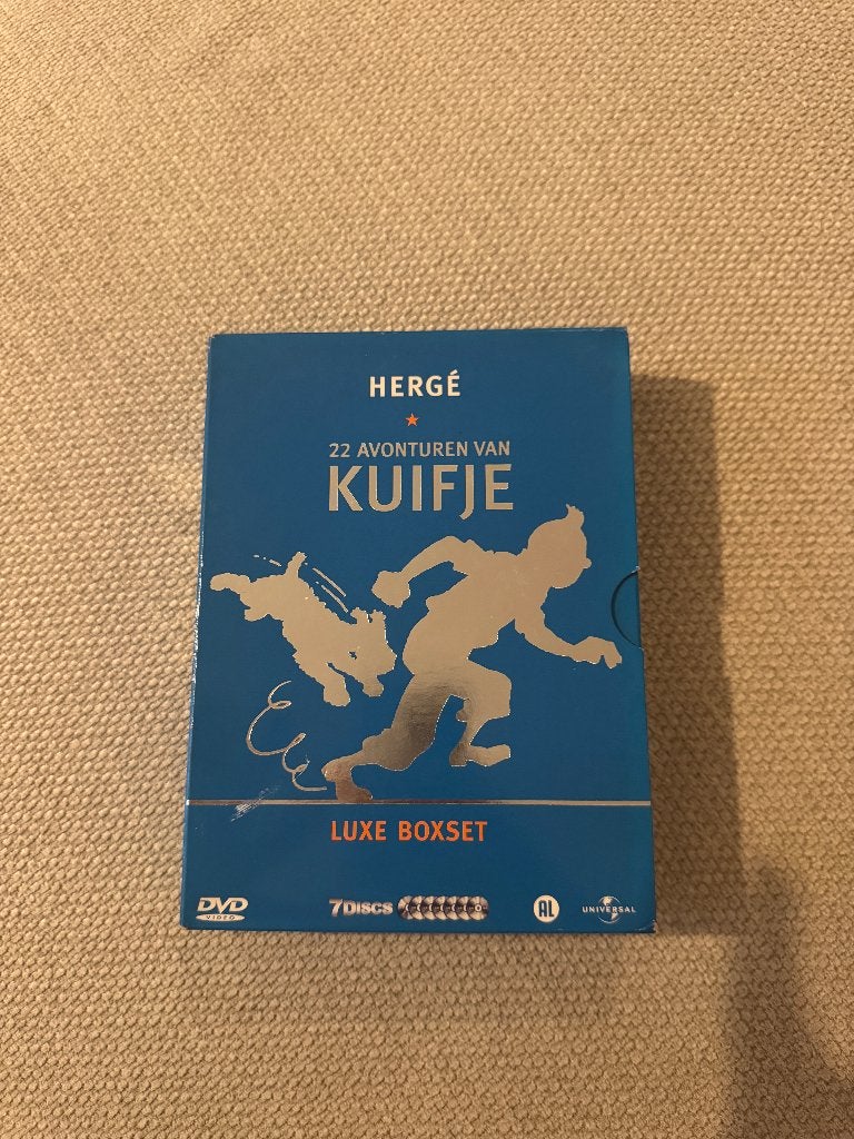 Kuifje love boxset dvd's - 22 avonturen van Kuifje, Europees, Animatie, Vanaf 9 jaar, Inclusief boekje