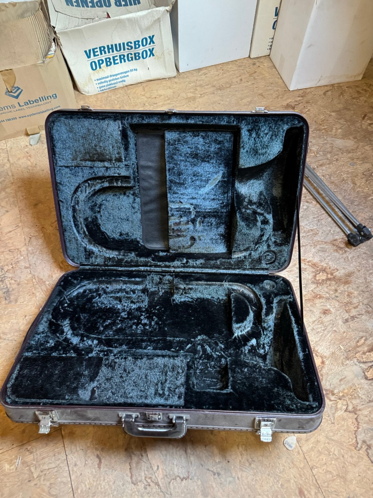 Yamaha euphonium koffer - stevige bescherming, Ophalen of Verzenden, Gebruikt, Overige instrumenten