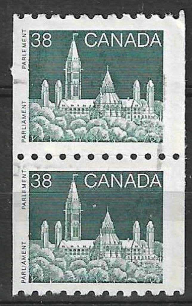 Canada 1989 - Yvert blok 108 - Canadees Parlementsgebouw(ZG), Verzenden, Postfris, Noord-Amerika