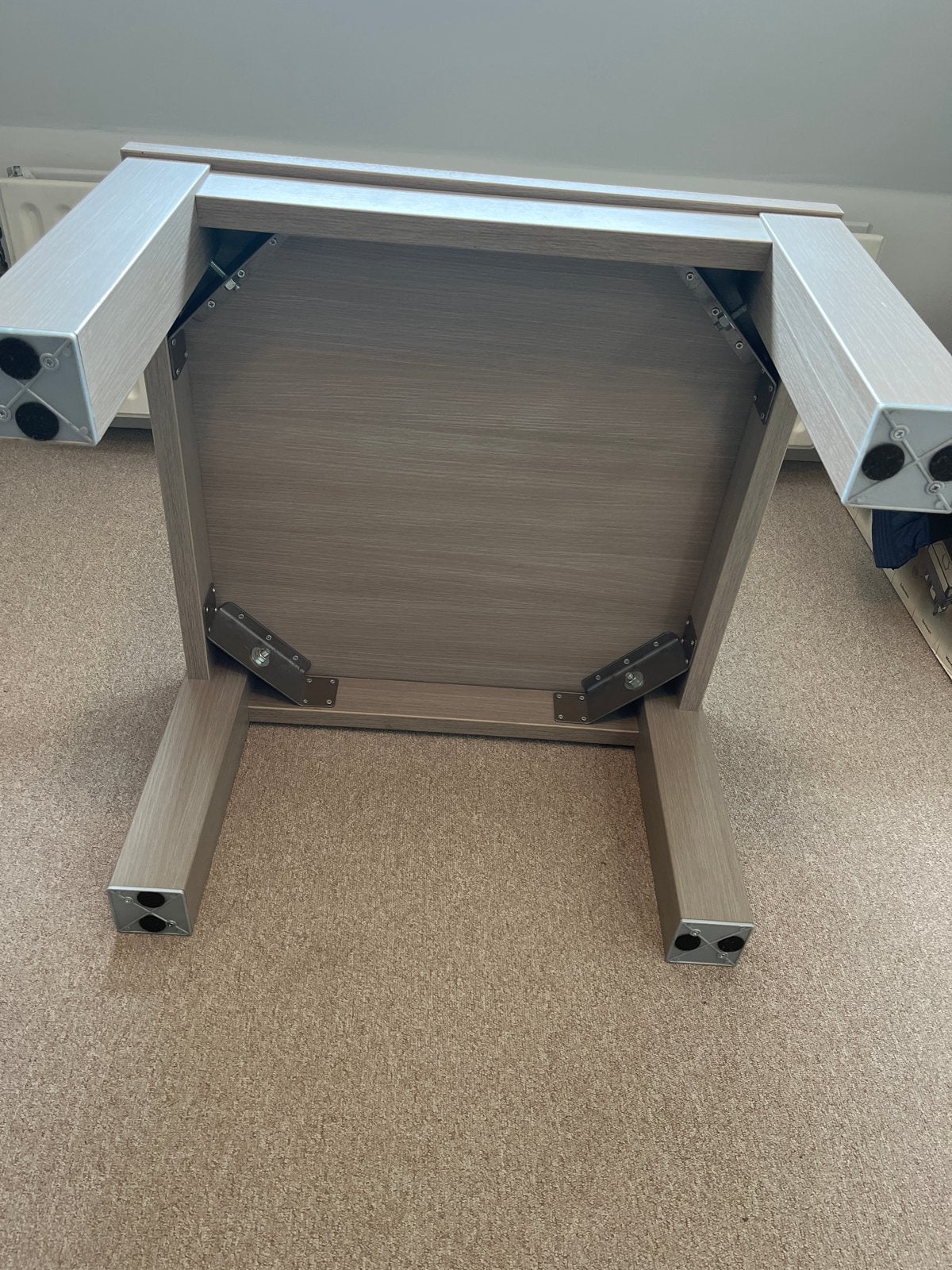 Salontafel 70x70x42cm, Ophalen, Gebruikt, Vierkant, 50 tot 100 cm
