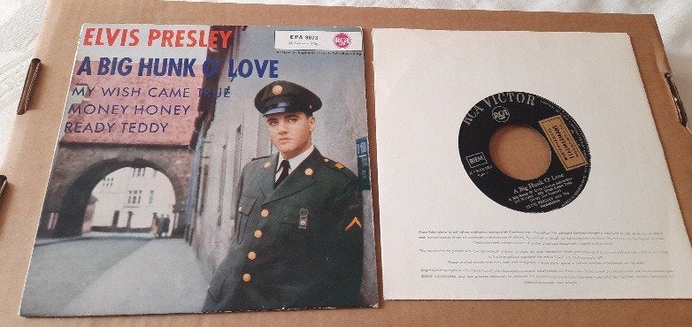 Elvis Presley ep's Duitsland, Ophalen of Verzenden